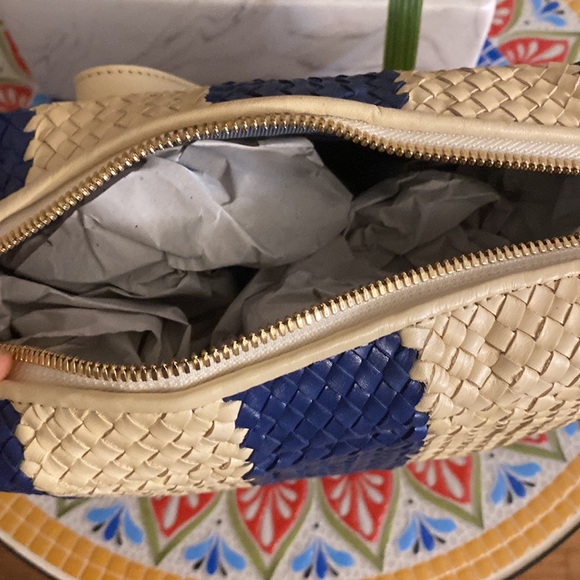 Clare V. Marisol Woven Leather  Crossbody Bag - Picture 12 of 13